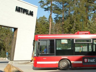 SL buss på Artipelag